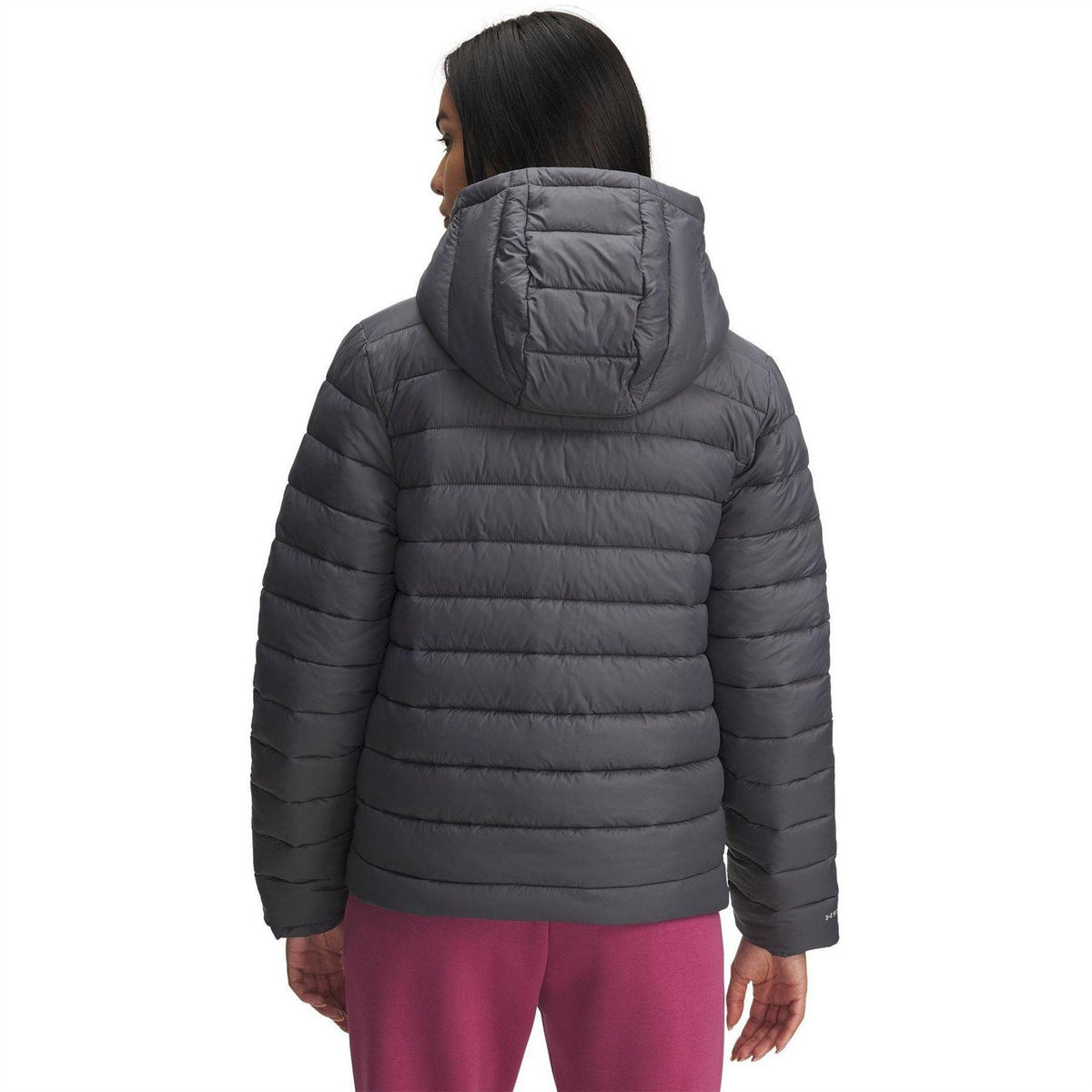 Frost Gray - Back - Under Armour Womens-Ladies Sportswear Insulated Jacket