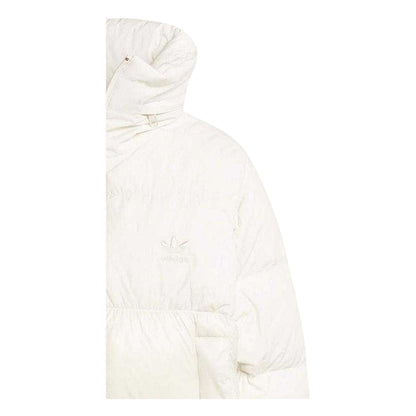 Wonder White - Back - Adidas Womens-Ladies Regen Solid Down Puffer Jacket