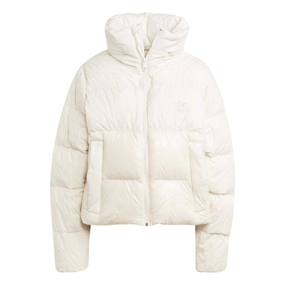 Wonder White - Front - Adidas Womens-Ladies Regen Solid Down Puffer Jacket