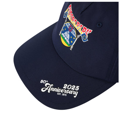 Navy - Side - Puma Mens Europa Park Baseball Cap