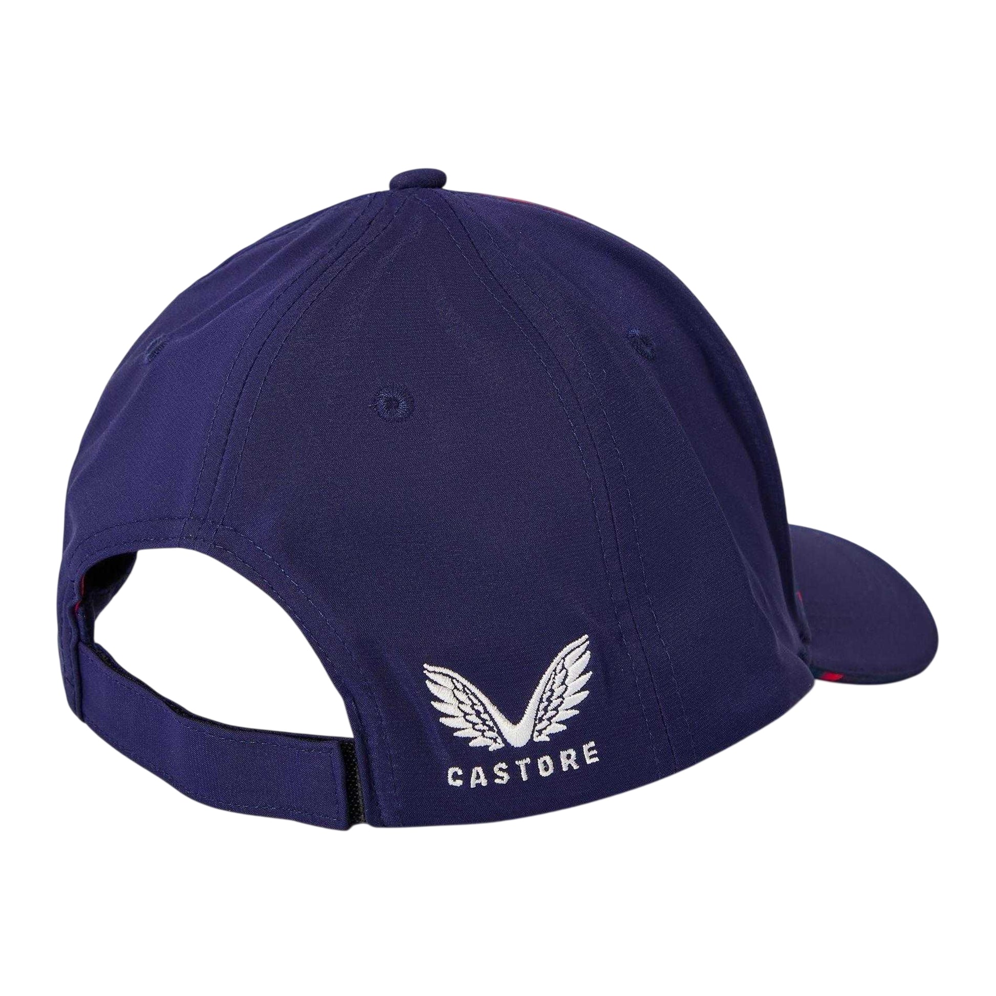Blue-Diva Pink - Back - Castore 2026 England Rugby Baseball Cap
