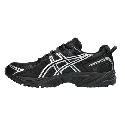 Black-Silver - Side - Asics Mens Ventx Gel Trainers