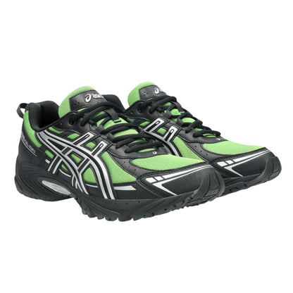 Piquant Green-Black Pure - Side - Asics Mens Ventx Gel Trainers