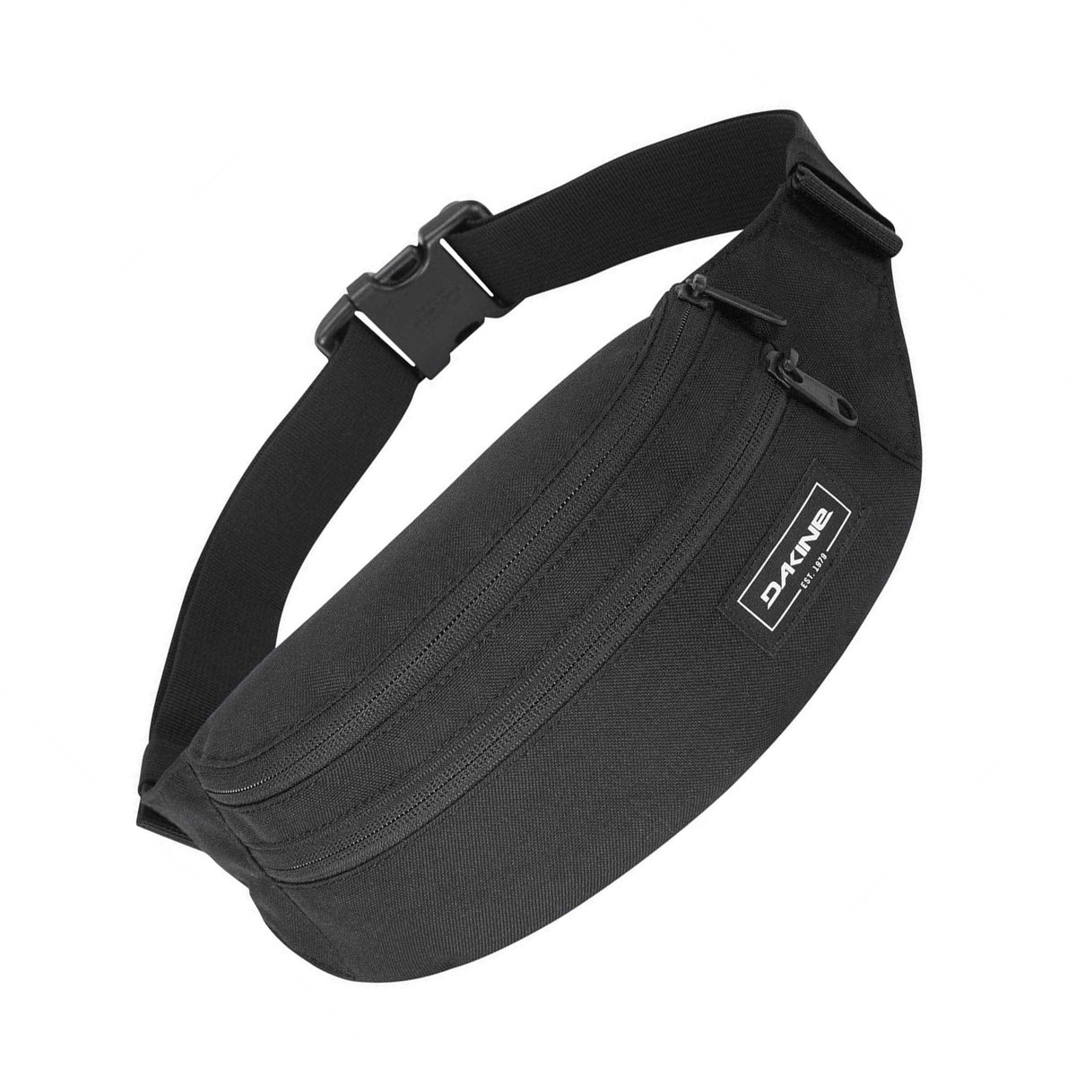 Black - Back - Dakine Logo Polyester Bum Bag
