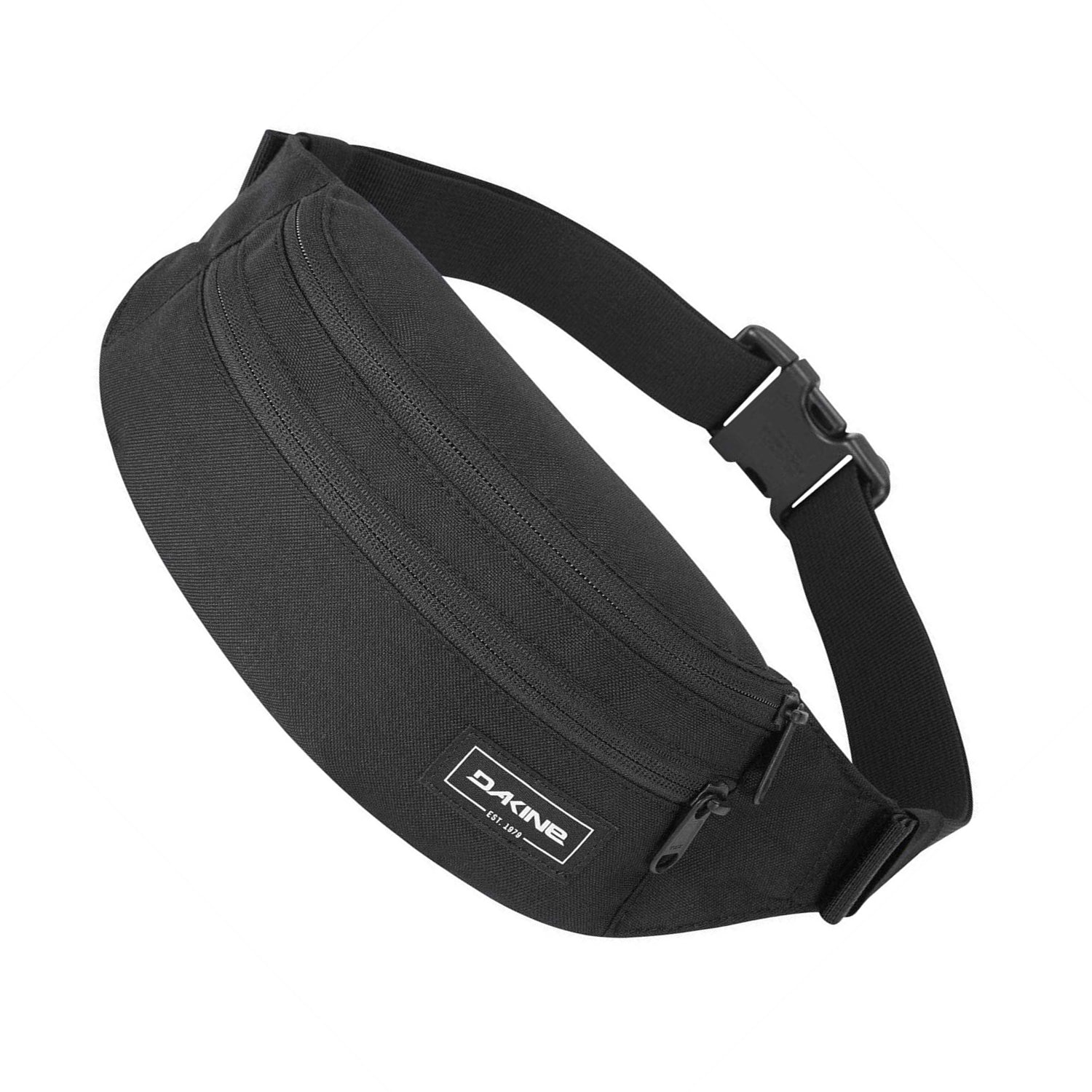 Black - Side - Dakine Logo Polyester Bum Bag