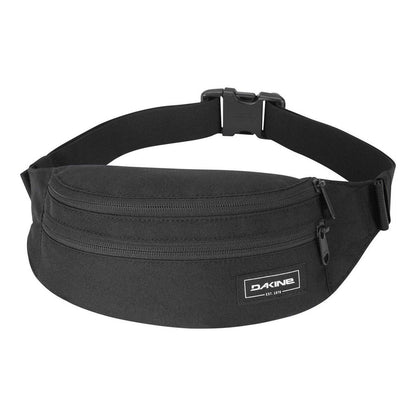Black - Front - Dakine Logo Polyester Bum Bag