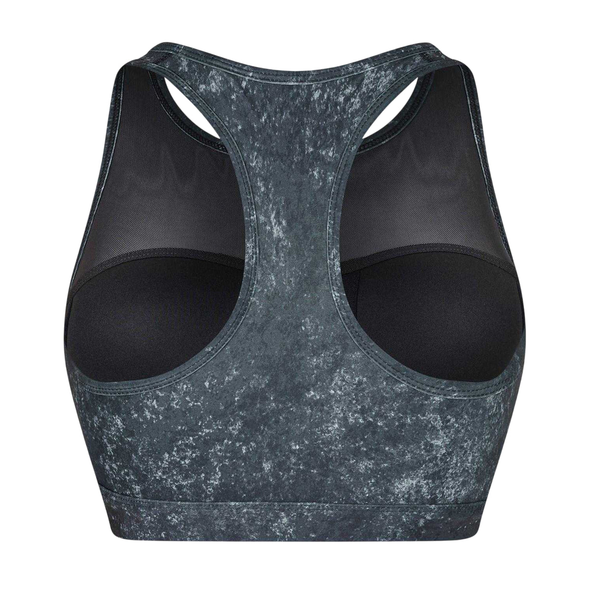 Black Print - Back - USA Pro Womens-Ladies Racerback Sports Bra