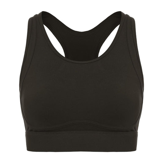 Brown - Front - LA Gear Womens-Ladies Snug Fit Sports Bra