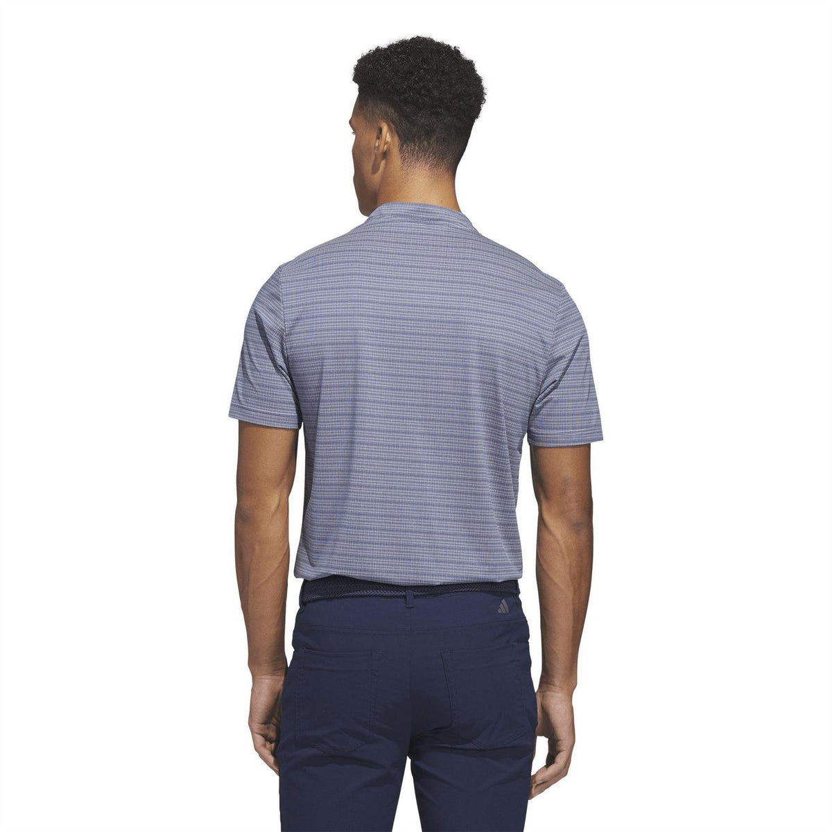 Navy-White - Back - Adidas Mens Ultimate365 Sport Polo Shirt