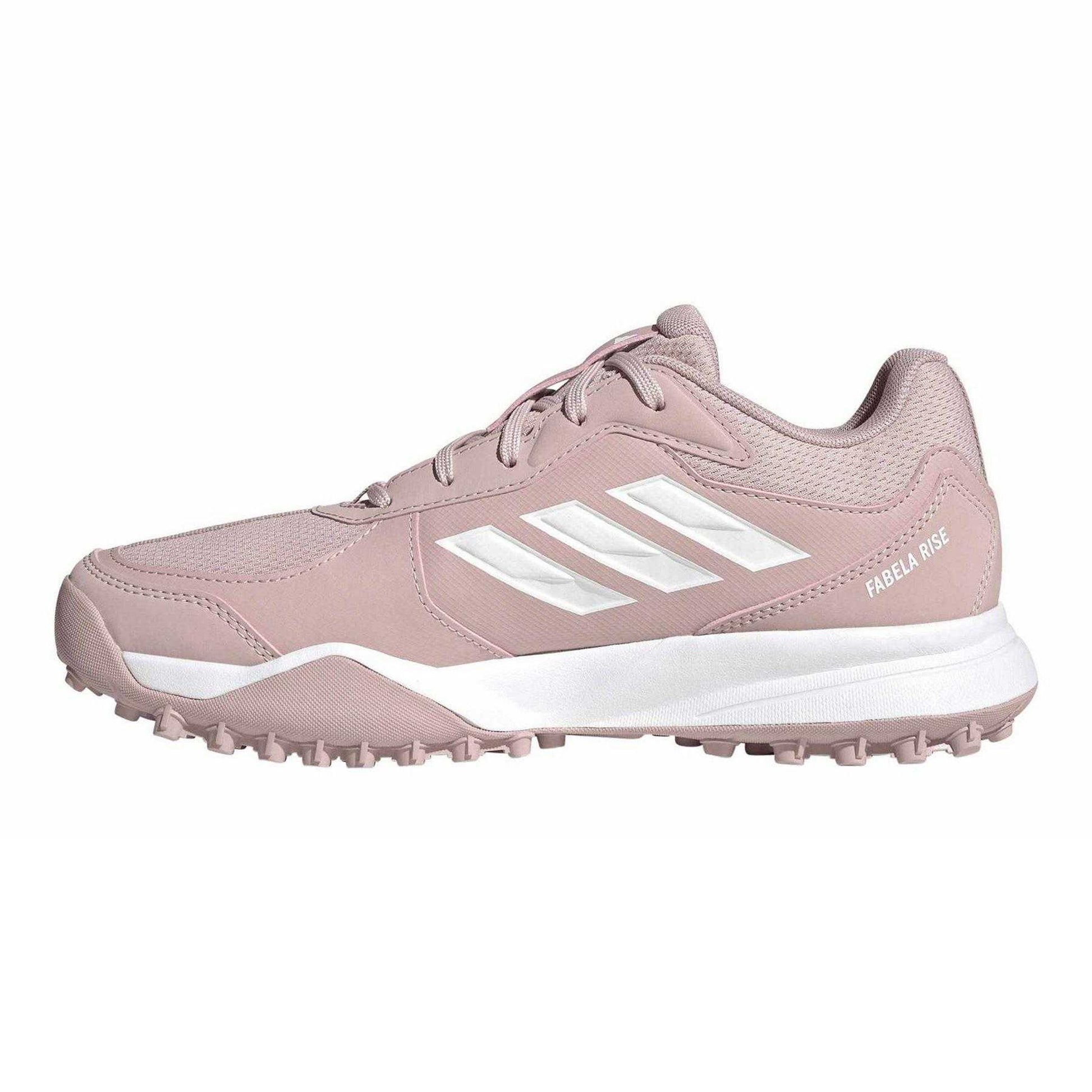 Lilac - Side - Adidas Womens-Ladies Fabela Rise 2 Hockey Shoes