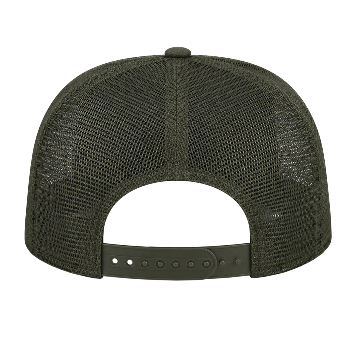 Grey - Back - Goorin Bros Lone Wolf Trucker Cap