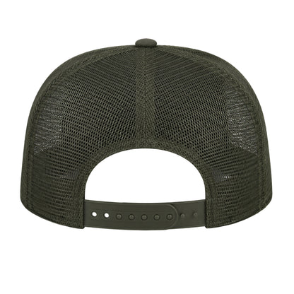 Grey - Back - Goorin Bros Lone Wolf Trucker Cap