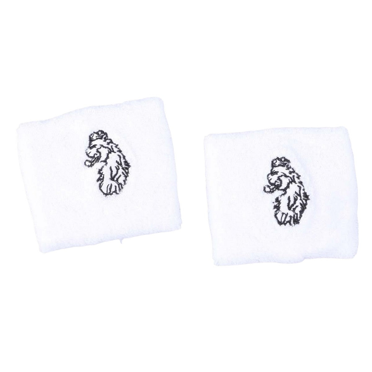 White - Front - Luke 1977 Logo Tennis Wristband (Pack of 2)