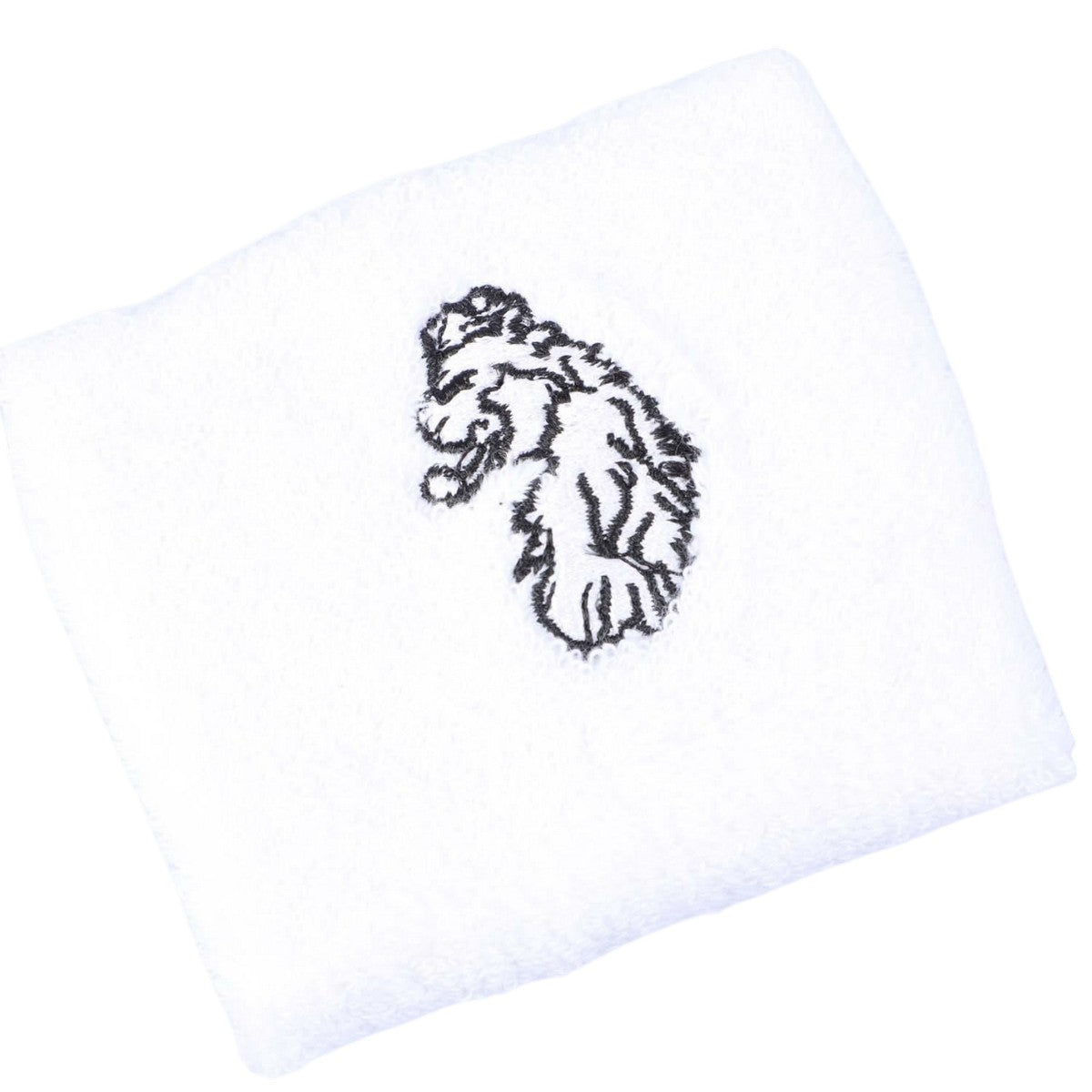 White - Back - Luke 1977 Logo Tennis Wristband (Pack of 2)