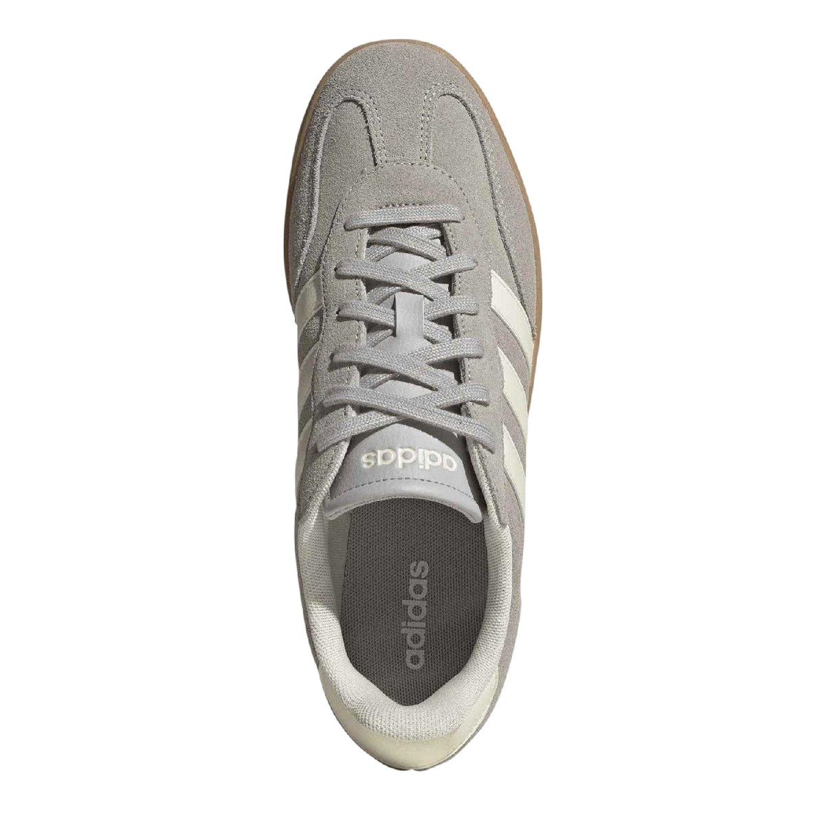 Grey-Cream - Lifestyle - Adidas Mens Barreda 99 Suede Flat Trainers