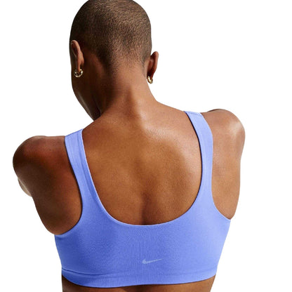 Sapphire - Back - Nike Womens-Ladies Cut Out Sports Bra