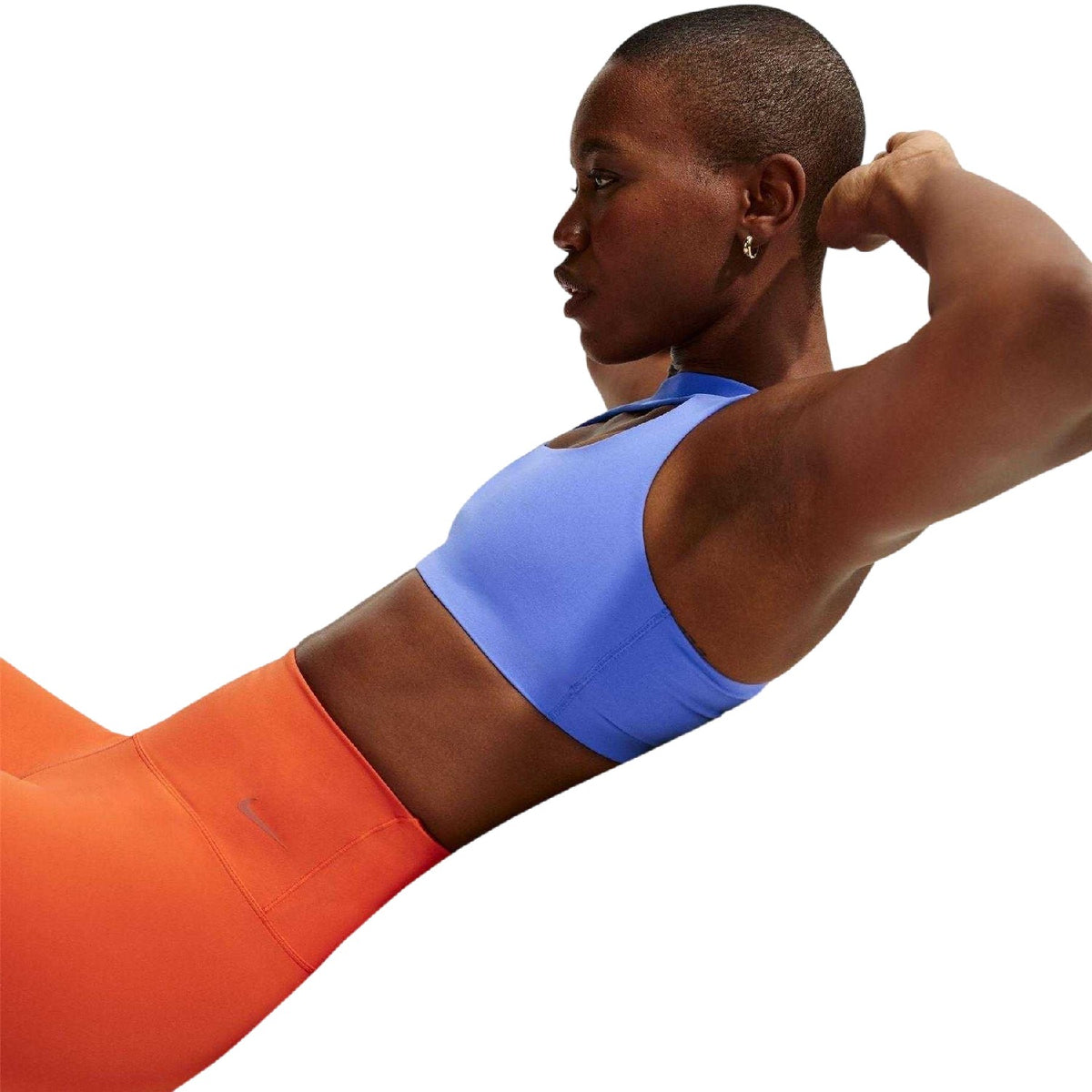 Sapphire - Side - Nike Womens-Ladies Cut Out Sports Bra