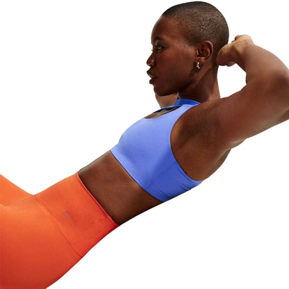 Sapphire - Side - Nike Womens-Ladies Cut Out Sports Bra