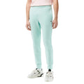 Green - Side - Lacoste Mens Organic Cotton Slim Jogging Bottoms