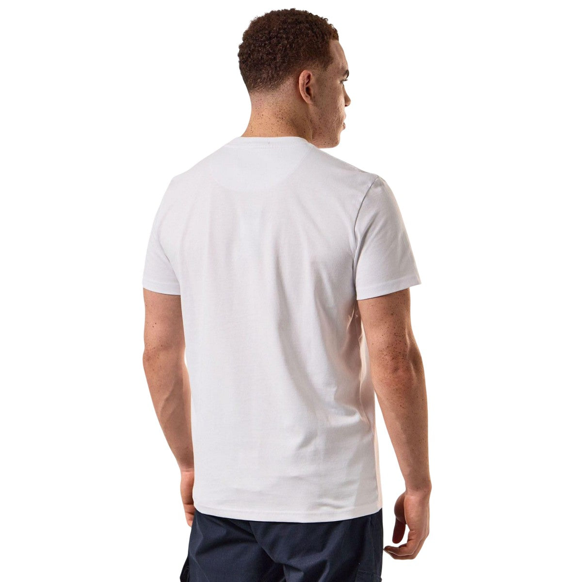 White - Back - Weekend Offender Mens Shoom Graphic T-Shirt
