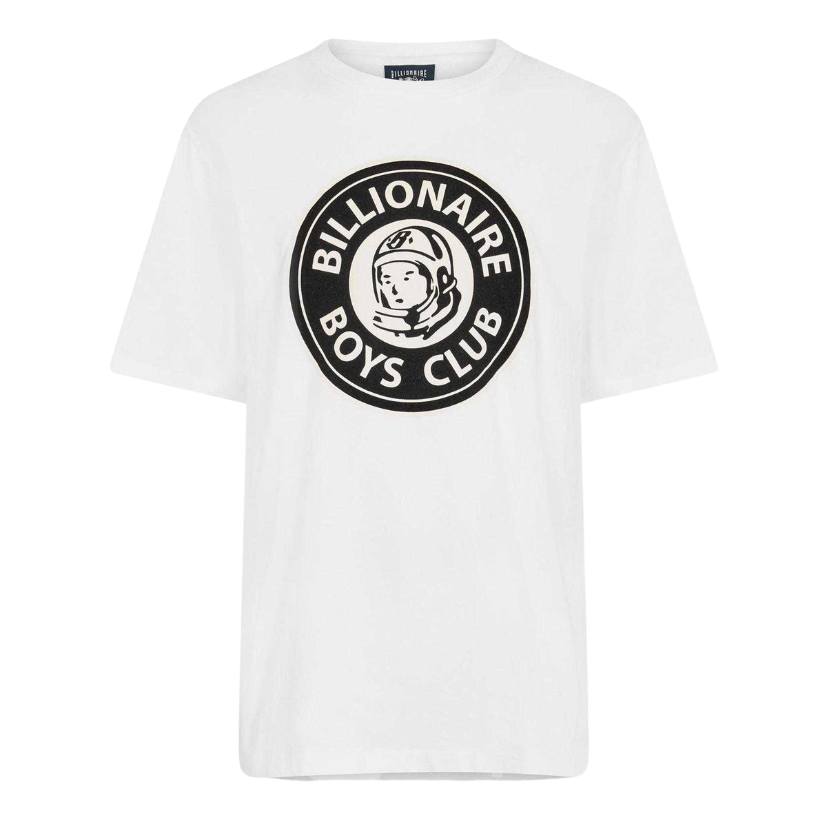 White - Front - Billionaire Boys Club Mens Logo Regular T-Shirt