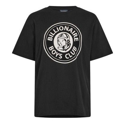 Black - Front - Billionaire Boys Club Mens Logo Regular T-Shirt