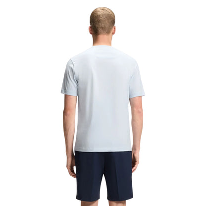 Open Blue - Back - Boss Mens Terrace Logo T-Shirt