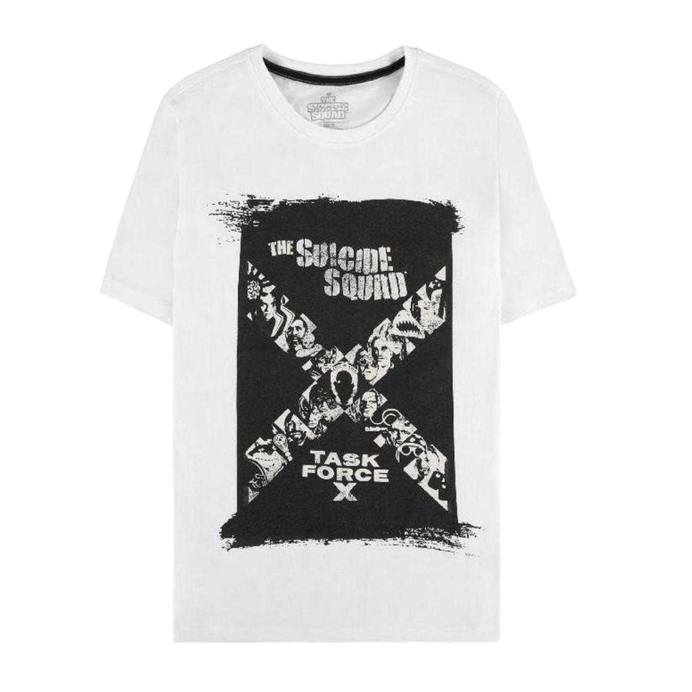 White - Front - Difuzed Mens Suicide Squad T-Shirt