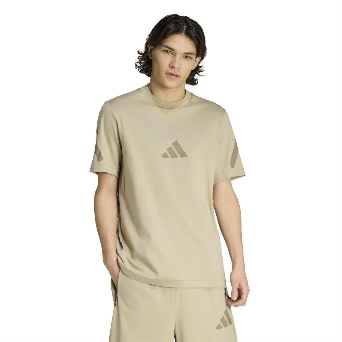 Wonder Steel - Side - Adidas Mens Z.N.E. T-Shirt