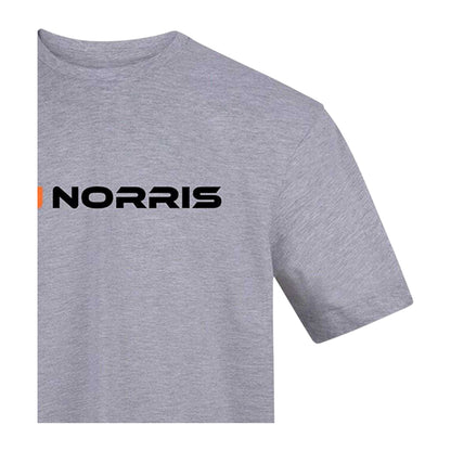 Grey - Side - AWD Mens Norris F1 T-Shirt