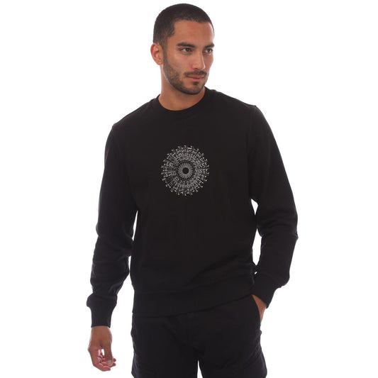 Black - Front - Diesel Mens S-Ginn-K41 Sweatshirt