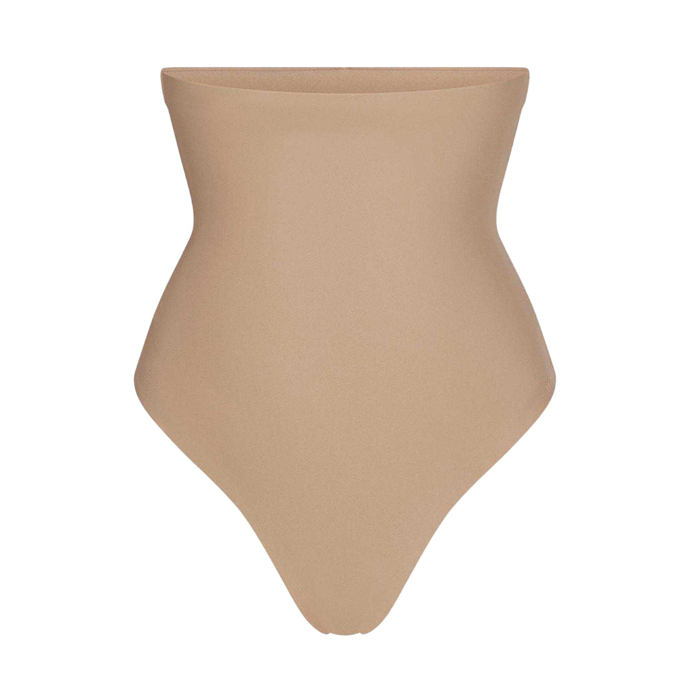 Clay - Front - Skims Womens-Ladies Sculpting High Waist Thong
