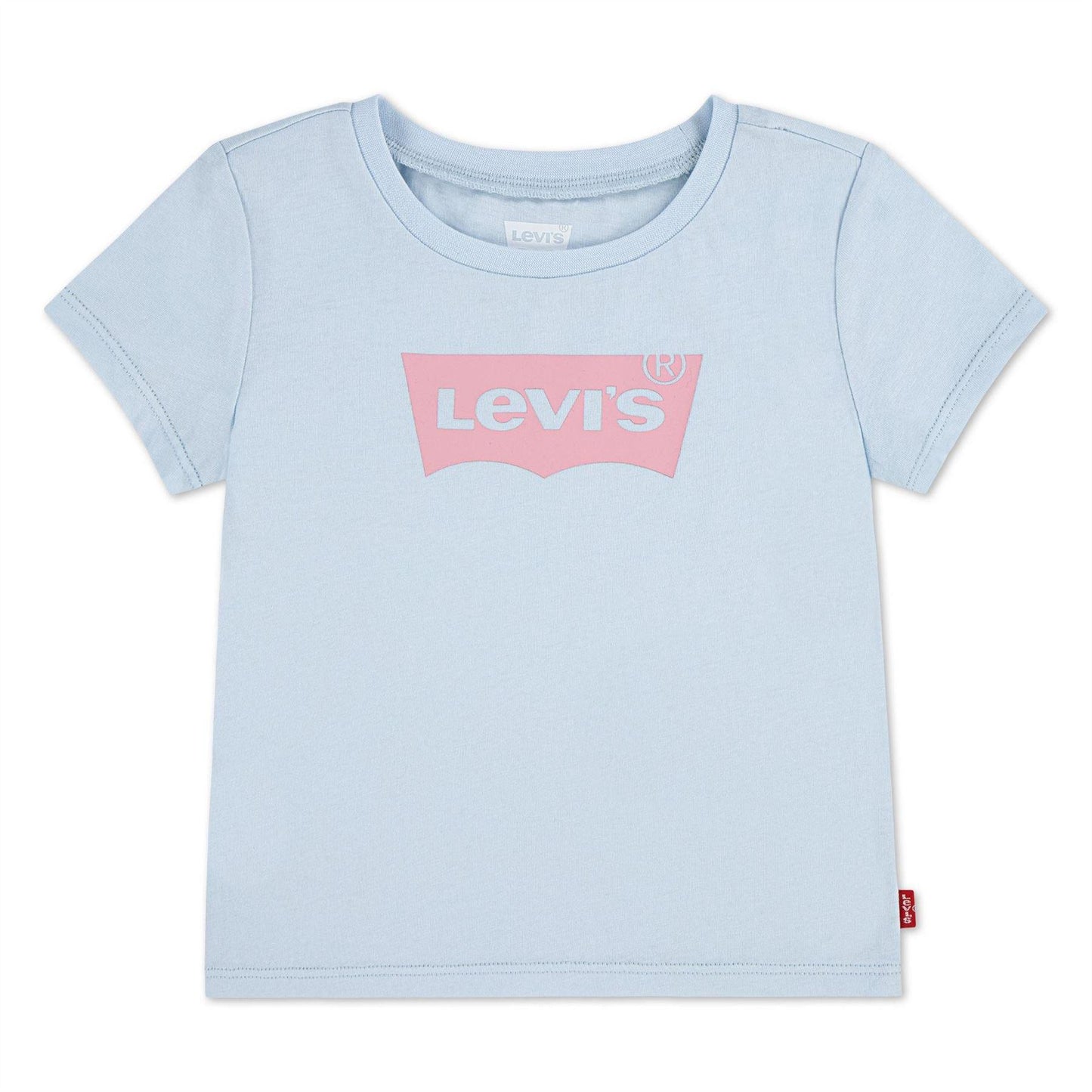 Blue - Front - Levis Childrens-Kids Batwing Logo T-Shirt