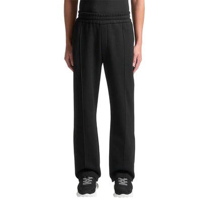 Black - Lifestyle - Maniere De Voir Mens Pintuck Relaxed Fit Joggers