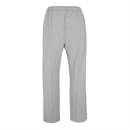 Grey - Back - Maniere De Voir Mens Pintuck Relaxed Fit Joggers