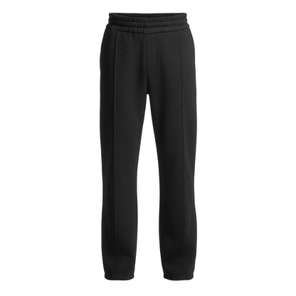 Black - Front - Maniere De Voir Mens Pintuck Relaxed Fit Joggers