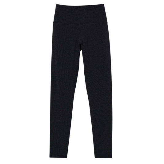 Black - Front - Vuori Womens-Ladies Plain High Waist Leggings
