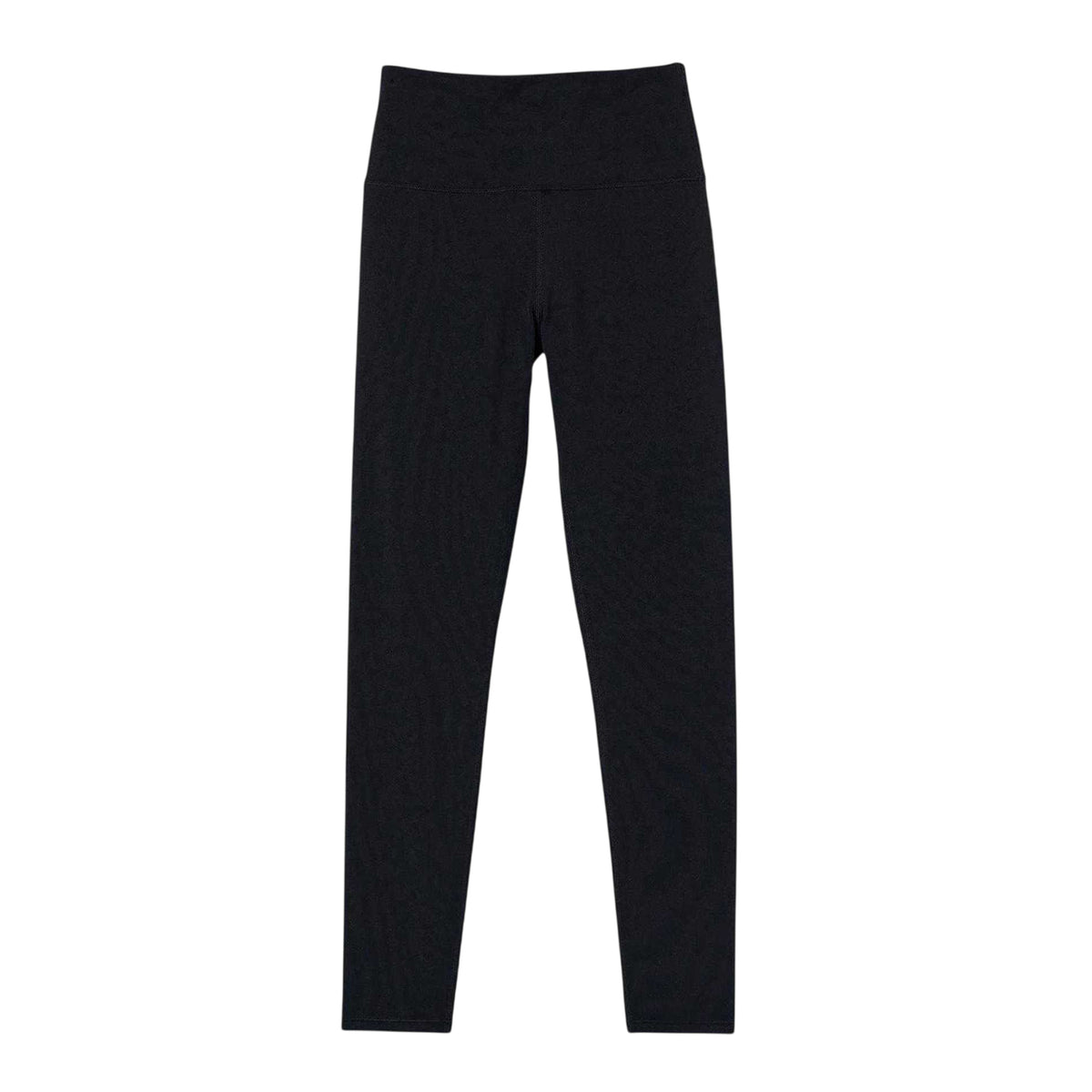 Black - Front - Vuori Womens-Ladies Plain High Waist Leggings