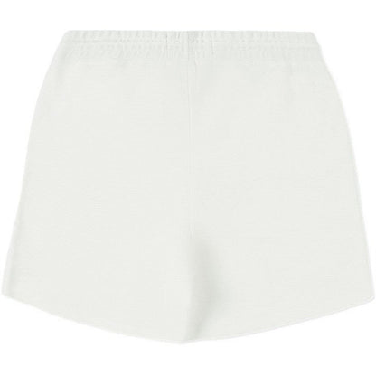 White - Back - Prevu Mens Ottoman Textured Shorts