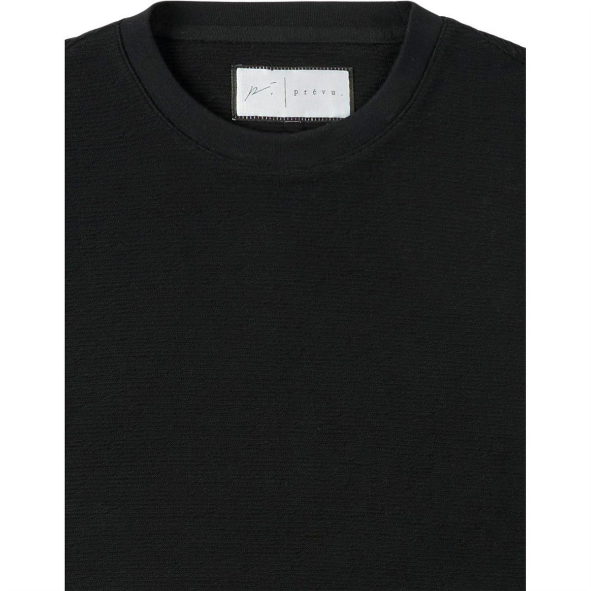 Black - Side - Prevu Mens Ottoman Sleeveless Tank Top