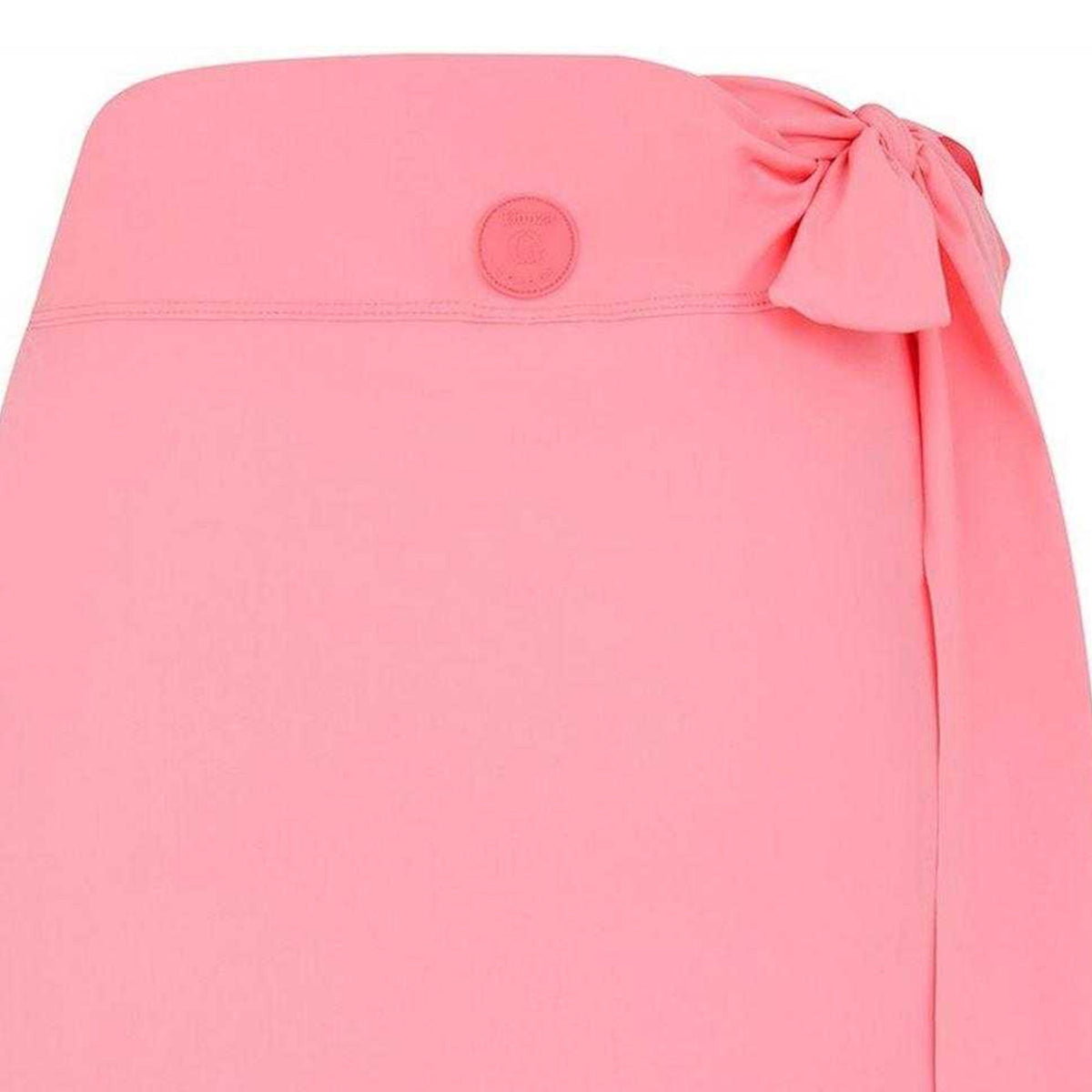 Bubblegum Pink - Side - Hunza G Womens-Ladies Wrap Around Sarong