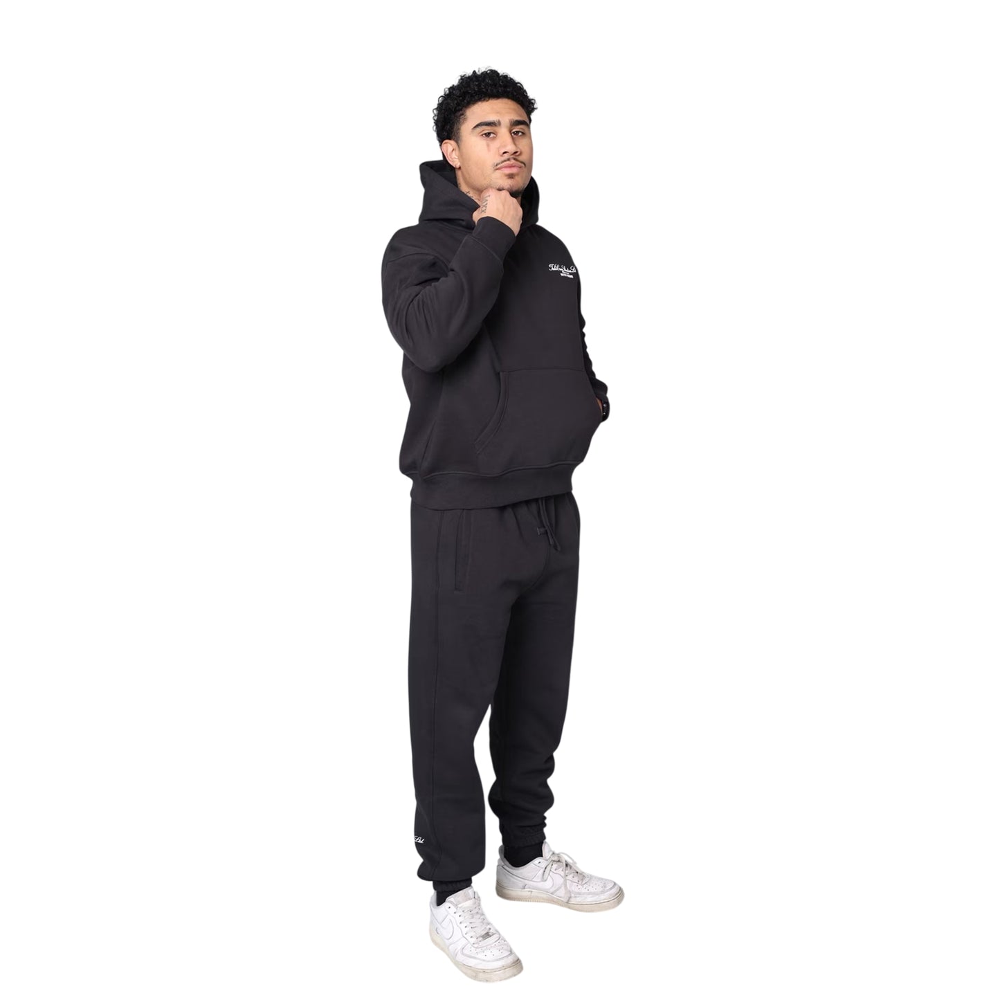 Black - Lifestyle - Tela Cruz Mens Studio Overhead Hoodie