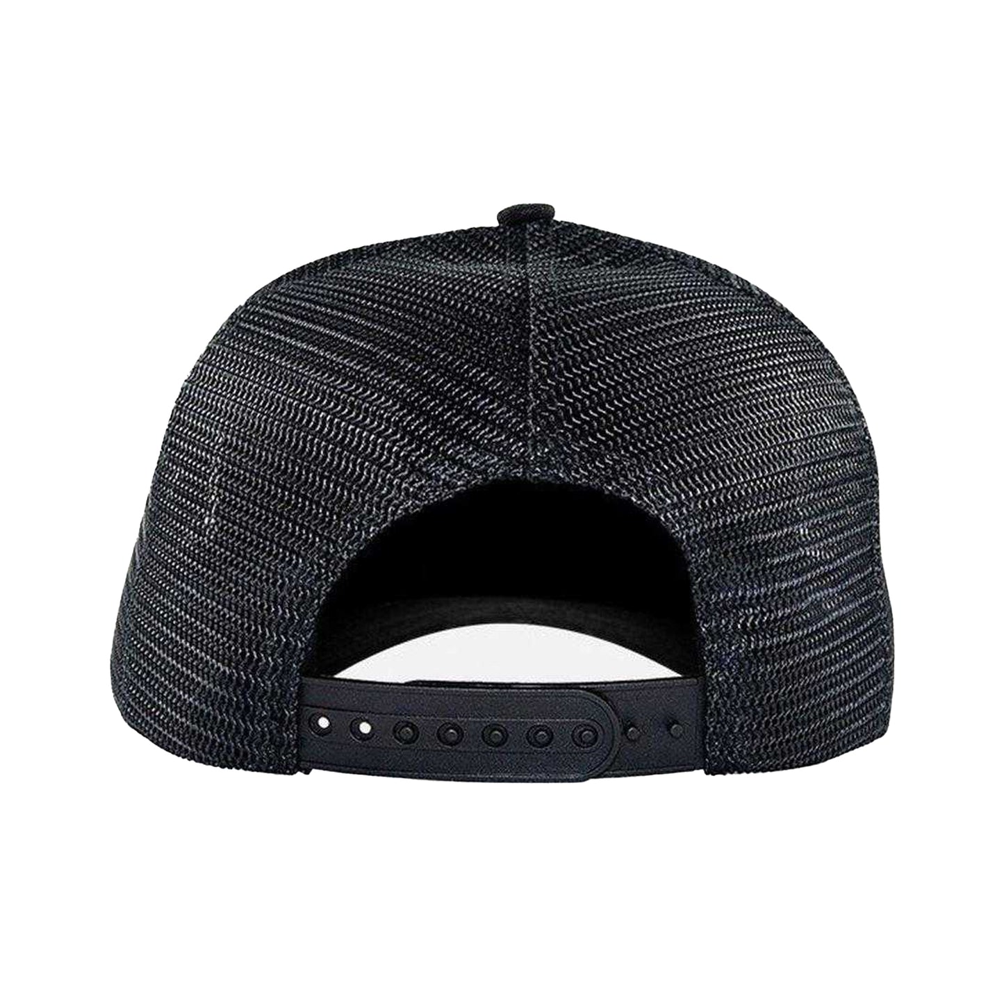 Black-Yellow - Back - John Hatter Mens The Boss Trucker Cap
