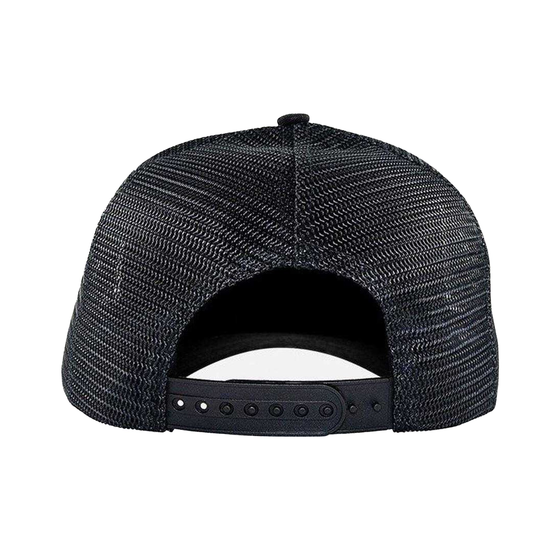 Black-Yellow - Back - John Hatter Mens The Boss Trucker Cap