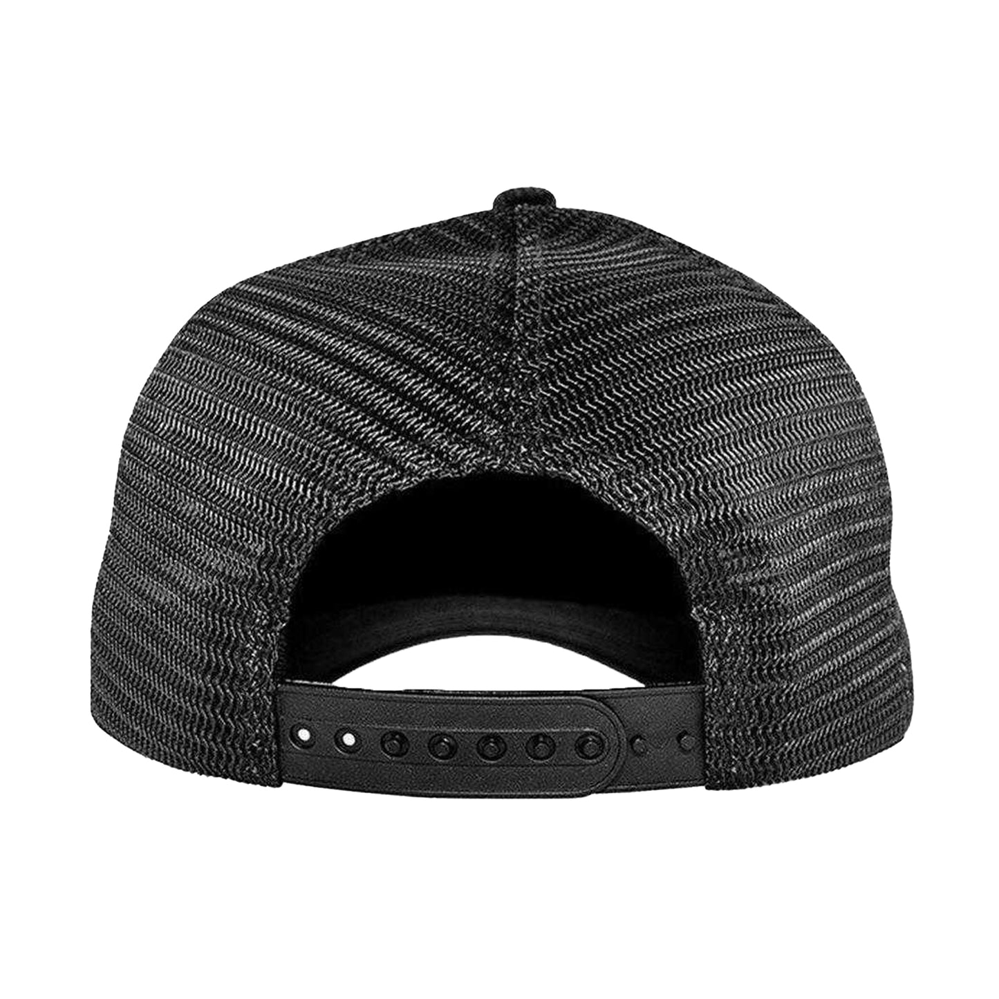 Black - Back - John Hatter Mens G.O.A.T Camo Trucker Cap