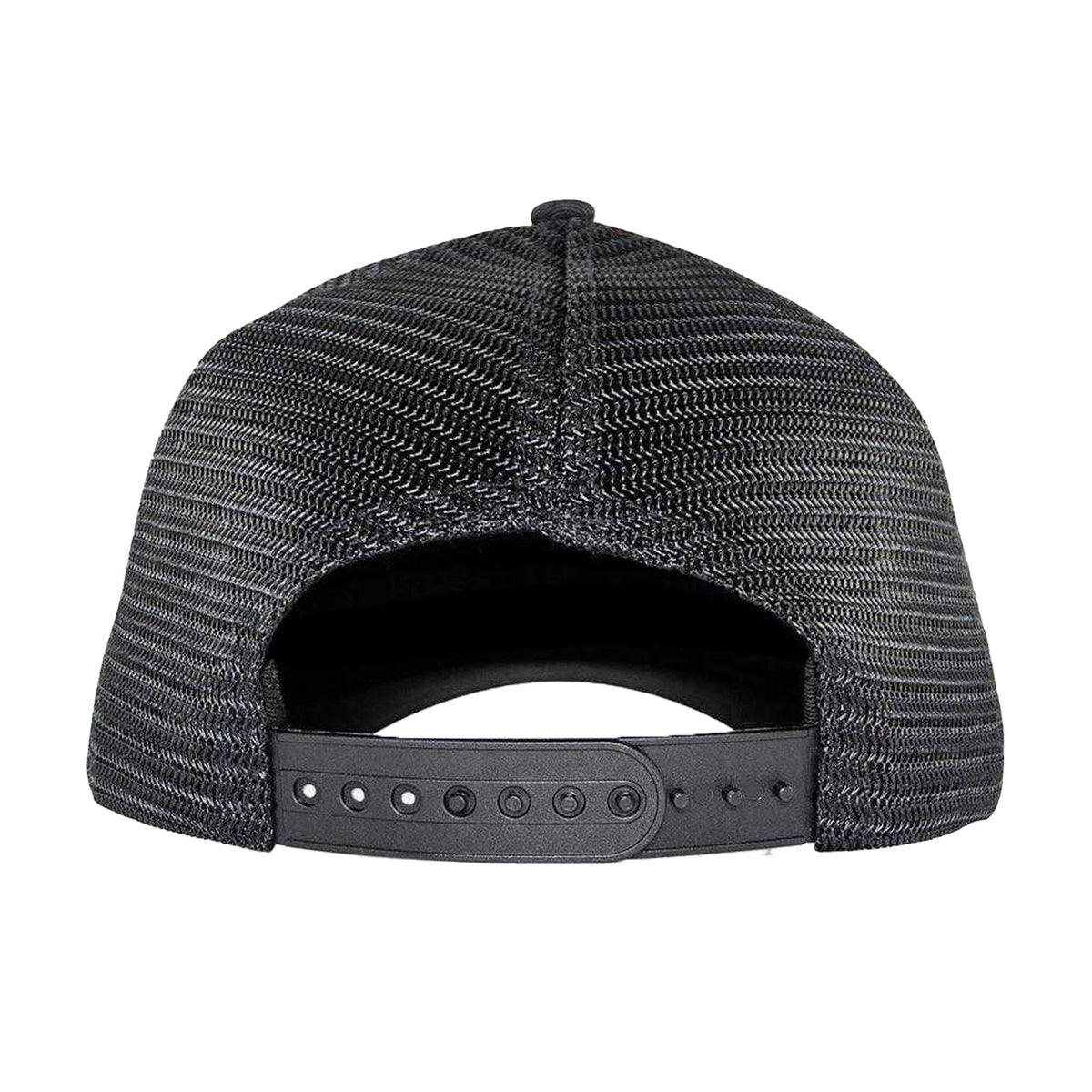 Black - Back - John Hatter Mens Why So Serious? Snapback Cap