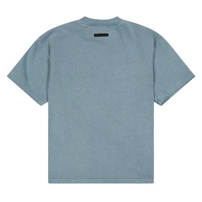 Coastal Blue - Back - Fear Of God Essentials Childrens-Kids Chest Logo Regular T-Shirt