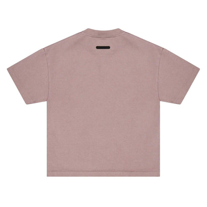 Mauve - Back - Fear Of God Essentials Childrens-Kids Chest Logo Regular T-Shirt