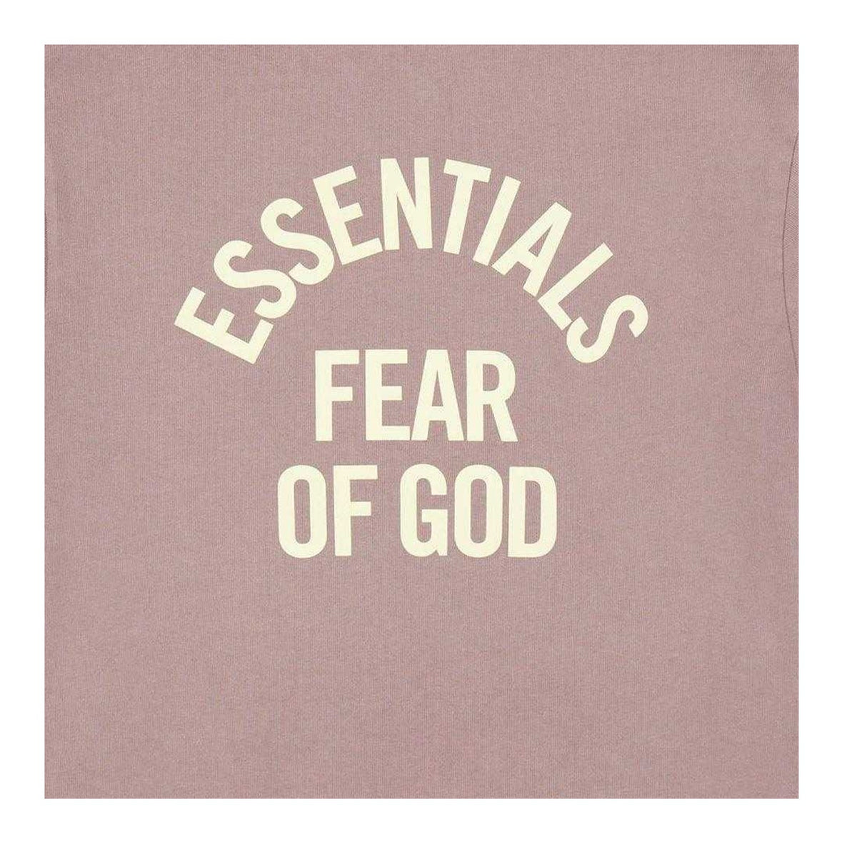 Mauve - Side - Fear Of God Essentials Childrens-Kids Chest Logo Regular T-Shirt