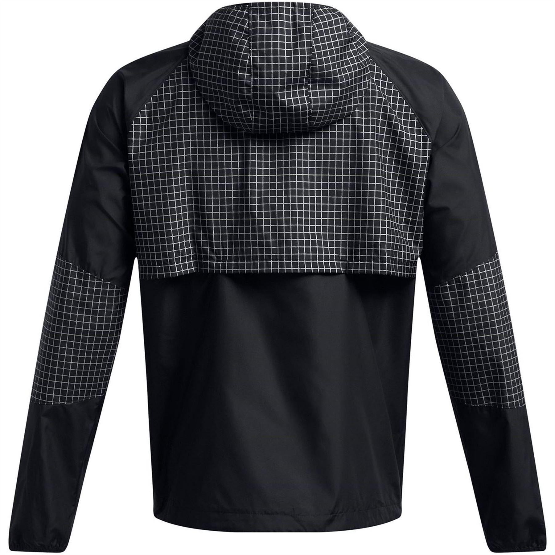 Black - Back - Under Armour Mens Launch Elite Jacket